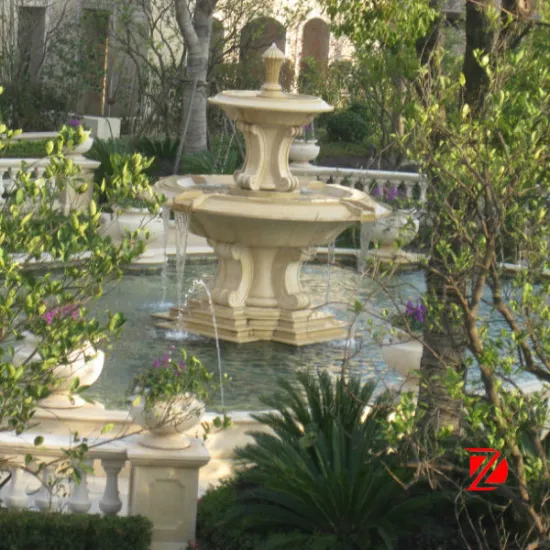 garden floor fountains