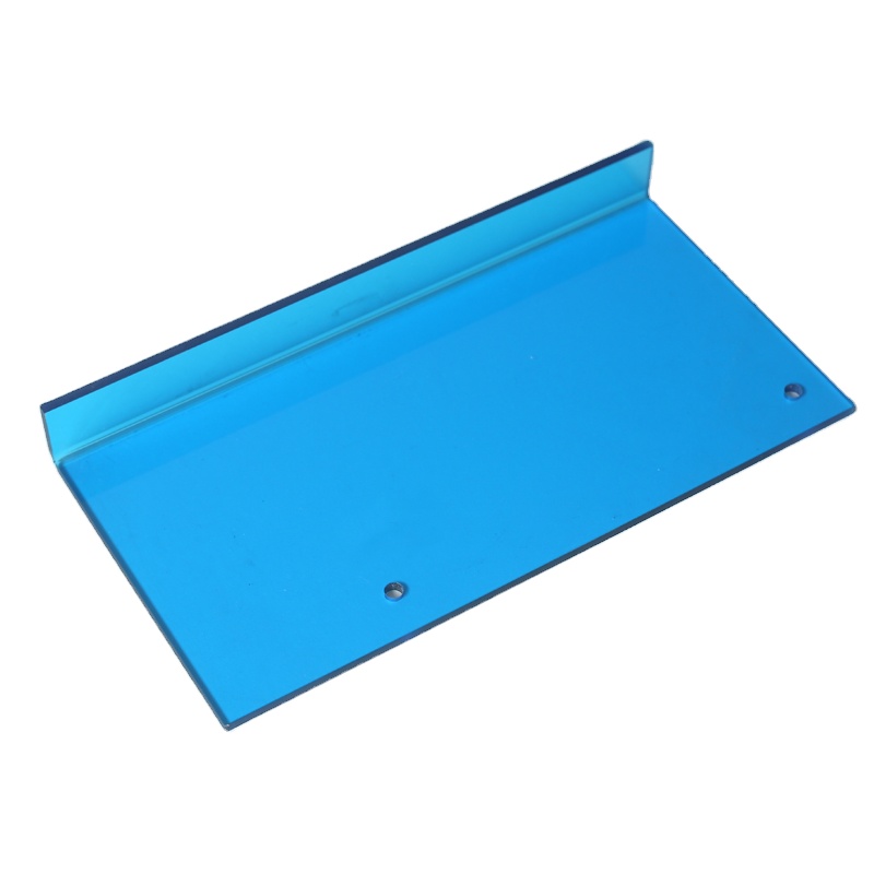 Gombado de Sunshade de tablero sólido de PC duro marrón de 0.5 mm