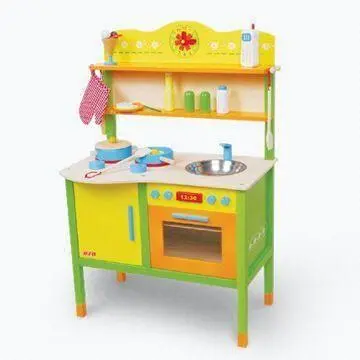 Children's Educational Kitchenware Toy, Made of Splint Material, Measures 57.5x36x84.5cm, EN71 Test