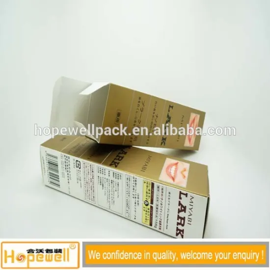 Luxury Gift Packaging Box For Toothpaste