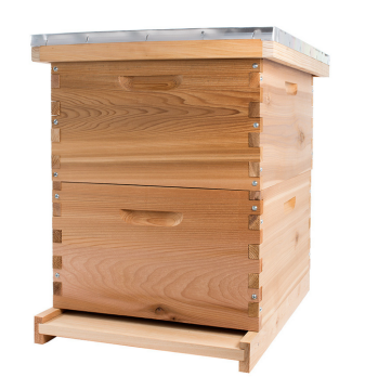 2020 Langstroth beehive box factory directly supply Chinese fir or white pine Langstroth bee hive for bee keeping