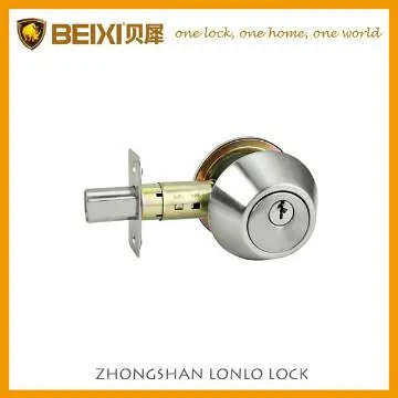 High security single cylinder kwikset key tubular deadbolt door locks