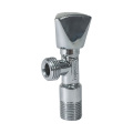 Hochwertiges Messing-Eckventil mit ABS-Griff und Chrom-Finish