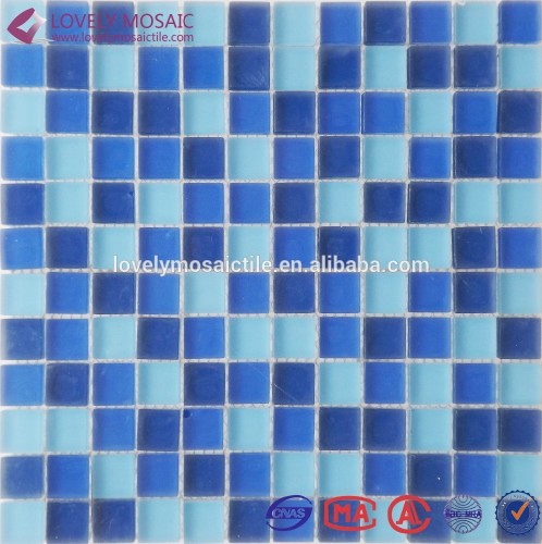 2015 China Swimming Pool Tiles Blue Mosaic Tiles Bar Wall Tiles