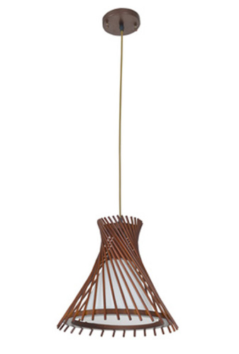 Industrial Wood Drop Down Pendant Wood Hanging Lamp