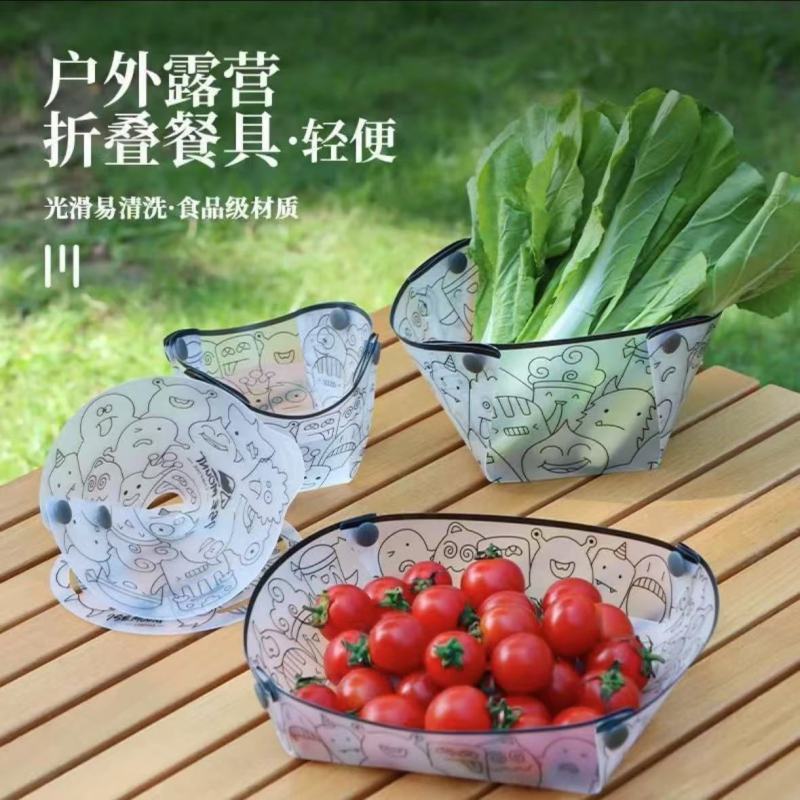 Eco-Friendly Outdoor Portable Tableware Set