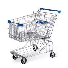 Asian Trolley Supermarket customizable plastic part Asian shopping Trolley Supplier