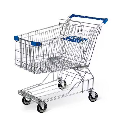 Supermarket customizable plastic part Asian shopping Trolley