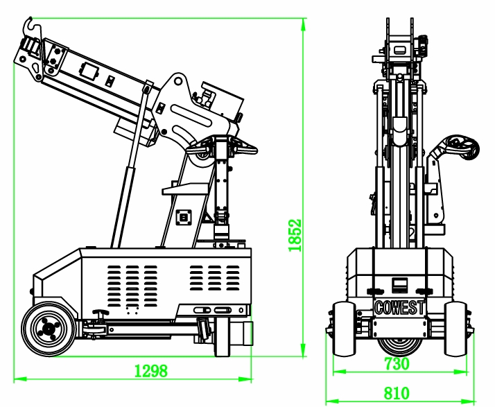 Glass Installation Robot 400kg 3