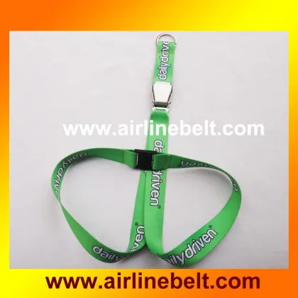 Aviation Airplane Seatbelt Buckle Lanyard