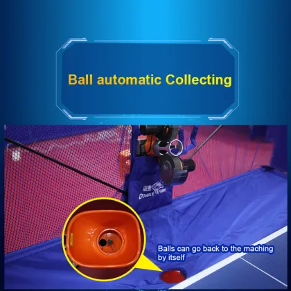 Double Fish Original Multi-Rotation Table Tennis Robot: An Advanced Ping Pong Ball Serving Machine