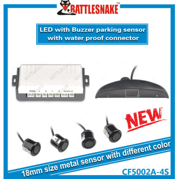 Mini led display parking sensor with waterproof connectors backup vw passat parking sensor