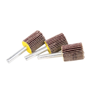 20x25x6mm Polishing Metal & Stainless Steel Aluminum Oxide Flap Wheel with Shaft