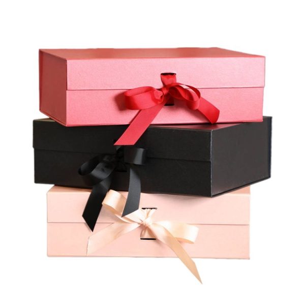 Custom Luxury Baby Gift Pink Perfume Magnetic Boxes