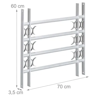 Extendable Anti-theft Window Security Grille