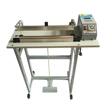 Pass-through Pedal Sealing Machine with Knife for Cutting and Sealing