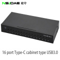 Cabinet Type 200W 16 Port USB3.0 Hub