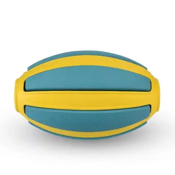 Natural Rubber Dog Treat Toy Hollow Ball Toy Rugby