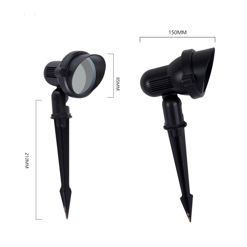 GU10 MR16 GU5.3 base outdoor led spike light