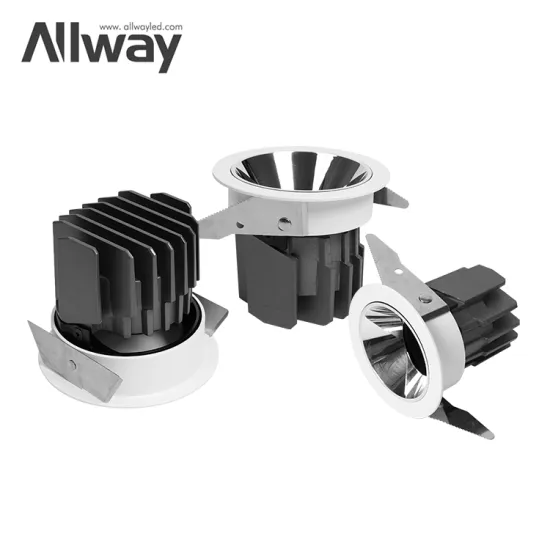 ALLWAY Hotel LED Downlight: Adjustable 5W, 9W, 15W COB Spot Recessed Lighting Sale