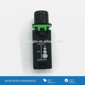 (HENGBO) super bright aluminum flexible focus zoom flashlight