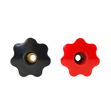 Metric and Imperial Threaded Brass Stainless Steel Star Shaped Bakelite Knob