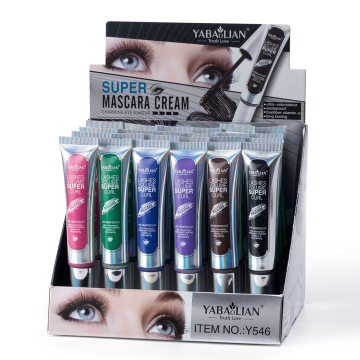 Logo yang dapat disesuaikan, Fiber Silk Fiber Mascara: keriting tebal, pemanjangan, dan formula yang tahan lama