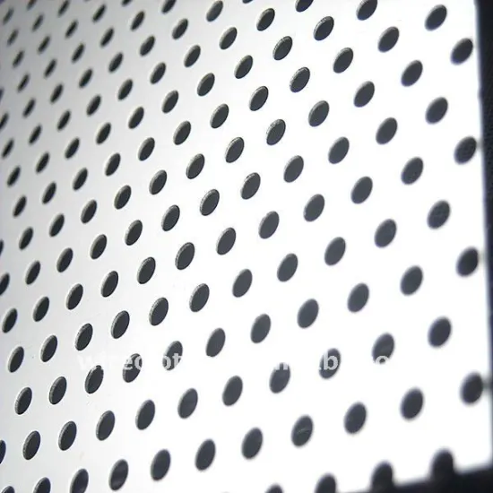 pretty decorative perforated metal