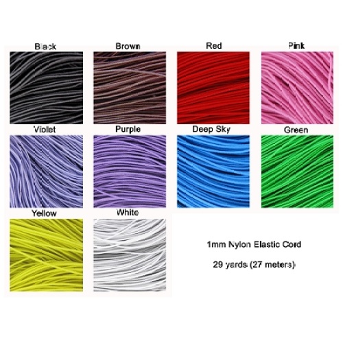 colored elastic cords stretch elastic rubber cord
