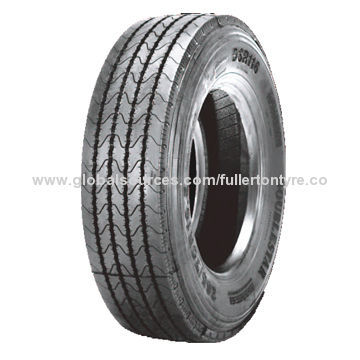 Tire, suitable for steer and trailer position for bus or truck on city road and highway