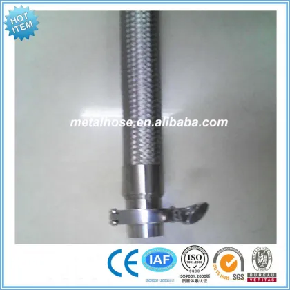 Milk, beer flexible metal hose