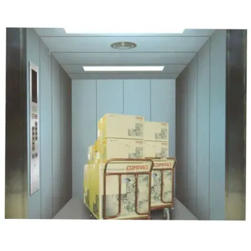 Stable and Safe Machine Room Cargo Freight Elevator