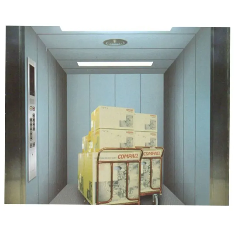 Stable and Safe Machine Room Cargo Freight Elevator