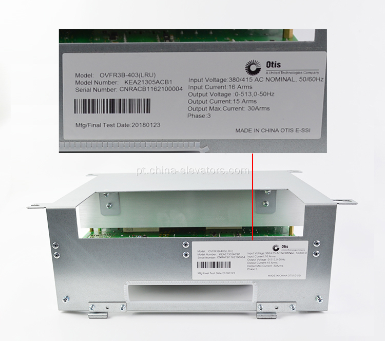 Inversor KEA21305ACB1 OVFR3B-403 (LRU) para elevadores Otis