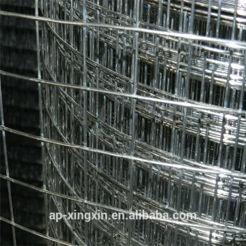Galvanized weldled wire netting, square hole opening wire mesh, iron wire welded nets (I - 038)