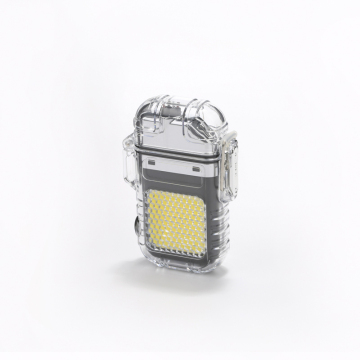 2023 Factory New Custom Logo Electric C-Type Portable Lighter with Simple Packaging