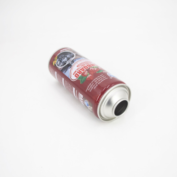 Better printing hair spray aerosol cans