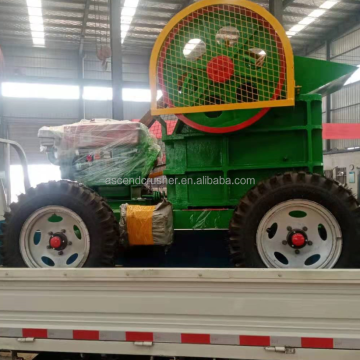 Máy nghiền đá diesel di động di động di động di động PE250X400 PE200X300 PE400X600 MÁY XÓA