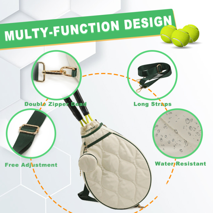 Large Sports Handbag Tennis Racket Bag Sling Bag