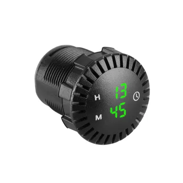 Wholesales 12V Car Clock 24V Dashboard Clock For Car Digital Car Clock