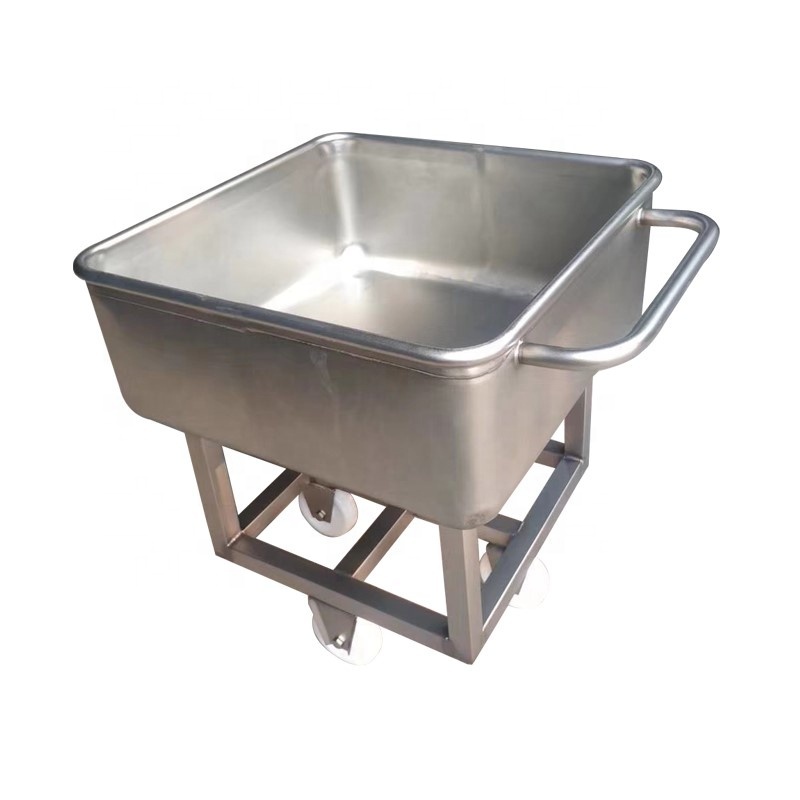 Stainless Steel Meat Cart 200L - ISO9000 Certified Meat Trolley for Sale