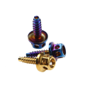 anodize color titanium motor bolt baut titanium