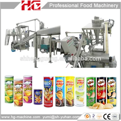 China newly design Pringles potato chips production line