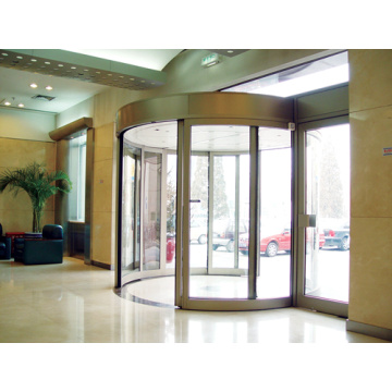 Automatic Curved Sliding Doors with Access Control System
