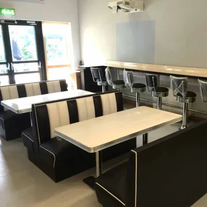 American Style Retro Restaurant Furniture Set