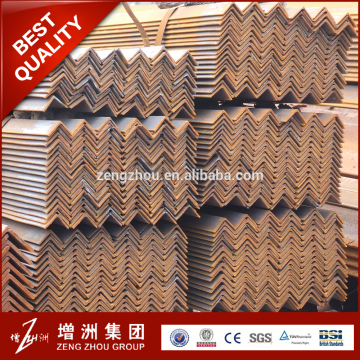 Tangshan Steel Factory A36 Q235 Black Mild Carbon Equal Unequal Angle Steel