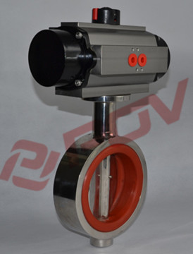 food grade double acting sanitary butterfly valve actuator