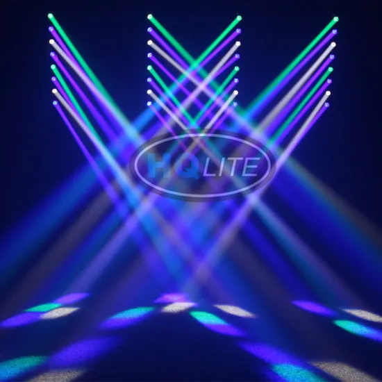 Professional DJ Stage Lighting System: 8x12W RGBW 4-in-1 Beam Wash Bar LED Moving Head Spotlight