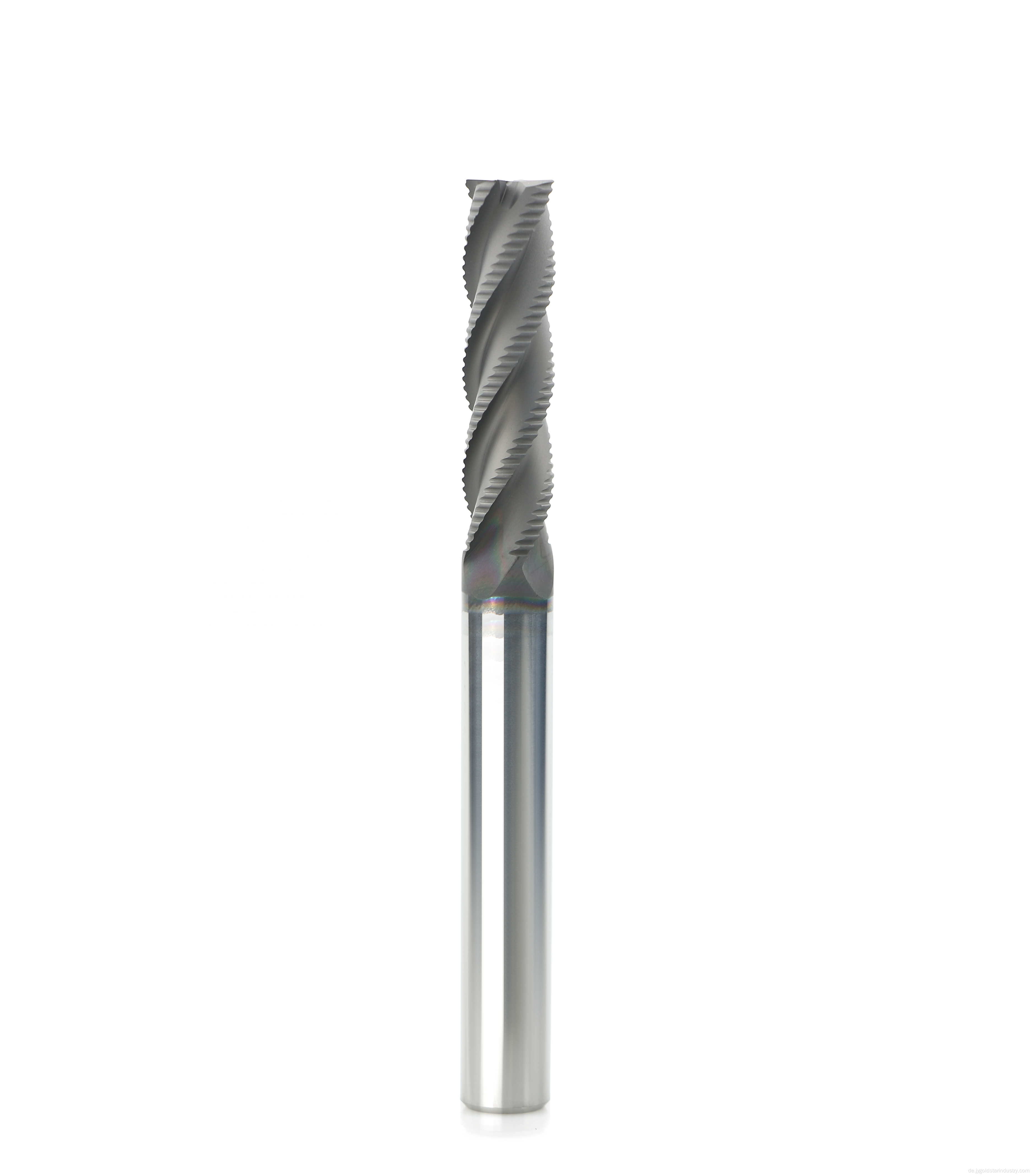 Hochleistungs -CVD -Diamant -Schruppen -Endmill -Schneiden von CVD