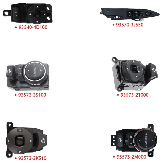 Wholesale Wholesale auto parts: Finding the Perfect Folding Mirror Control Switch for Hyundai and Kia Korean Cars